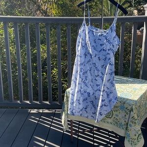 A New Day Blue Floral Dress